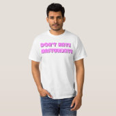 Dont haat Masturbaat T-shirt (Voorkant volledig)