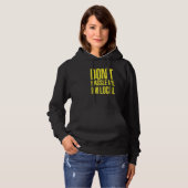 DON'T HASSLE ME I'M LOCAL Nerd Geek WHAT ABOUT BOB Hoodie (Voorkant volledig)