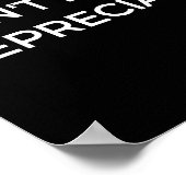 Don't Hate Depreciate Accounting Pun Funny Jokes S Poster (Hoek)