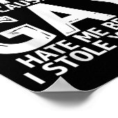 Don't Hate Me Because I'm Gay Hate Me Because Stol Poster (Hoek)