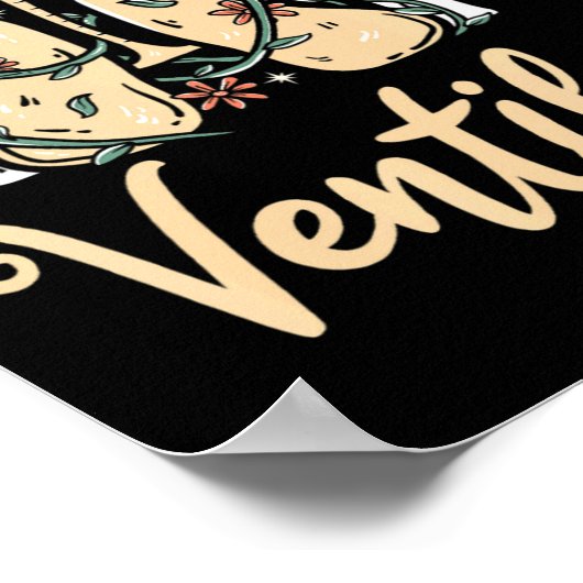 Dont Hate Ventilate Resratory Therast Pulmono Poster (Hoek)