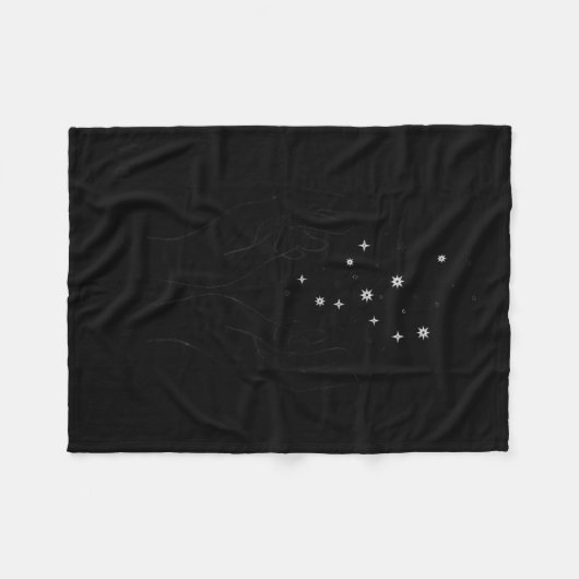 Don't Hide Your Magic Motivational Quote Sitive Vi Fleece Deken (Voorkant (Horizontaal))