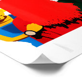 Don't Hug Me I'm Eds Funny Saying Sarcasm  Poster (Hoek)