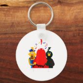 Don't Hug Me I'm Eds Funny Saying Sarcasm  Sleutelhanger (Voorkant)