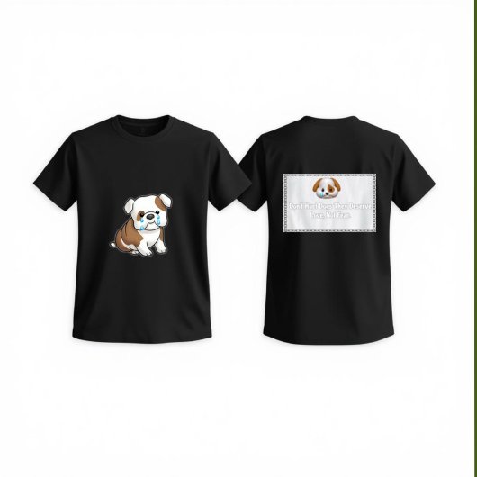 Don't Hurt Dogs Statement Tee – Show Your Love T-shirt