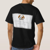 Don't Hurt Dogs Statement Tee – Show Your Love T-shirt (Achterkant)