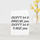 Dont  kaart (Gele Bloem)