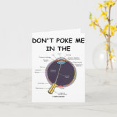 Dont Ke Me In The Eye Eye Anatomy Attitude  Kaart (Gele Bloem)