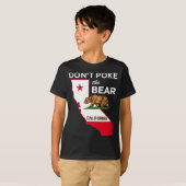Dont Ke The Bear California Republic Design  T-shirt (Voorkant volledig)