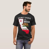 Dont Ke The Bear California Republic Design  T-shirt (Voorkant volledig)