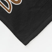 Don't Ke The Bear Gift  Fleece Deken (Hoek)