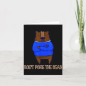 Don't Ke The Bear Gift Kaart (Voorkant)