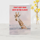 DON'T KEEP YOUR HEAD IN THE CLOUDS. KAART (Gele Bloem)