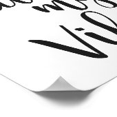 Don't kill my vibe poster (Hoek)