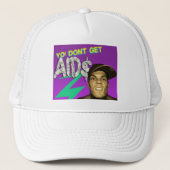 DONT KRIJG AIDS-PET TRUCKER PET (Voorkant)