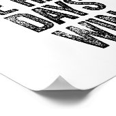 Don't Let The Hard Days Win Motivational Poster (Hoek)