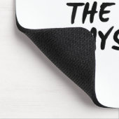 Don't Let The Hard Days Win Motivational Tee  Muismat (Hoek)