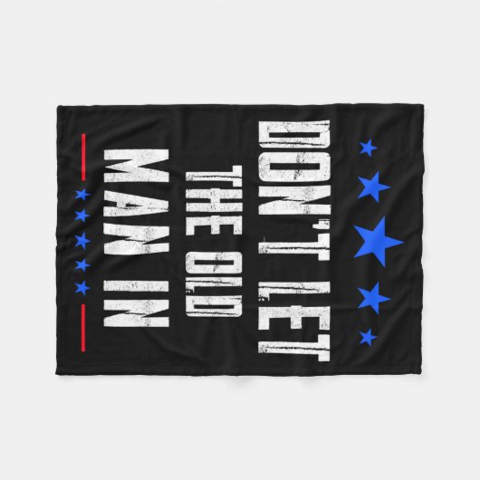 Dont Let The Old Man In  Fleece Deken (Voorkant (Horizontaal))