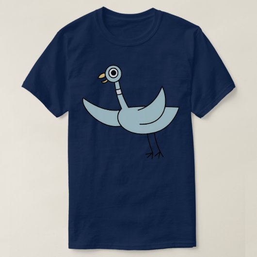Dont Let the Pigeon Drive the Bus Classic TShirt (Design voorkant)