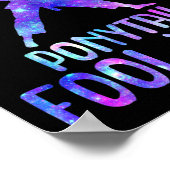 Dont Let The Ponytail Fool You Funny For Karate Gi Poster (Hoek)