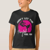 Dont Let The Ponytail Fool You Funny Karate Gift  T-shirt (Voorkant)