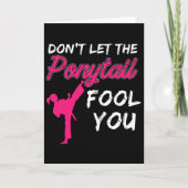 Don't Let The Ponytail Fool You Funny Women And Gi Kaart (Voorkant)