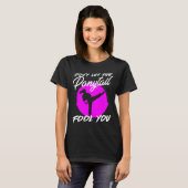 Dont Let The Ponytail Fool You I Funny Karate T-shirt (Voorkant volledig)