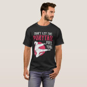 Dont Let The Ponytail Fool You Martial Arts Girl - T-shirt (Voorkant volledig)