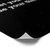 Dont Let Your Temper  Poster (Hoek)