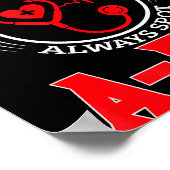 Dont Lie To A Cardiologist St A-fib Funny Cardiolo Poster (Hoek)