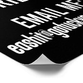 Dont Like My Riding Email Me Ea@goforyourself.com  Poster (Hoek)