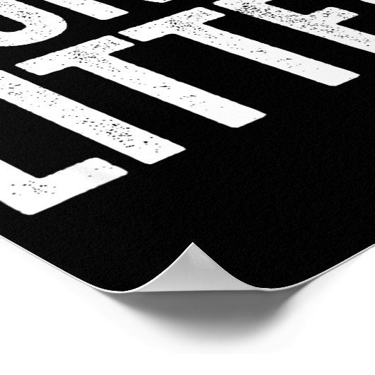 Don't Litter, Anti-litter Slogan  Poster (Hoek)