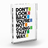 Don't look back fotoblokken (Links)