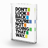 Don't look back fotoblokken (Rechts)