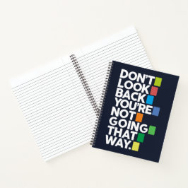 Don't look back notitieboek