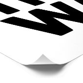 Don't look back perfect poster (Hoek)