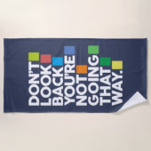 Don't look back strandlaken (Voorkant)