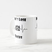 Don'T Lose Focus Fotografie Koffiemok (Voorkant links)