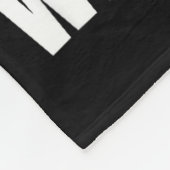 Don't Make Fun Of Liberals Without Me (on Back) Fleece Deken (Hoek)