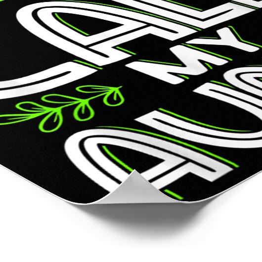 Don't Make Me Call My Auntie Kids Funny Newphew Ni Poster (Hoek)