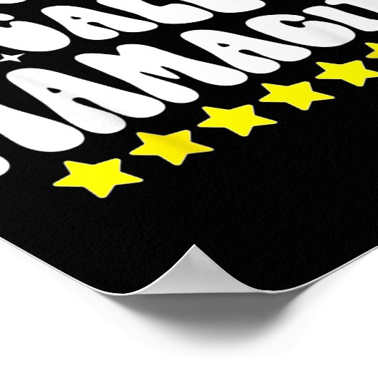 Don't Make Me Call My Mamacita Cool Groovy Mom Quo Poster (Hoek)