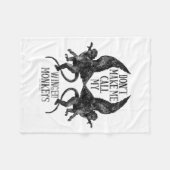 Dont Make Me Call My Winged Monkeys  Fleece Deken (Voorkant (Horizontaal))