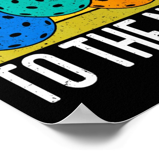 Dont Make Me Come To The Net Funny Ckleball _1  Poster (Hoek)