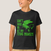 Dont Make Me Get Flying Monkeys Wizard Of Oz Wit T-shirt (Voorkant)