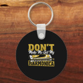Don't Make Me Get My Harmonica Sleutelhanger (Voorkant)