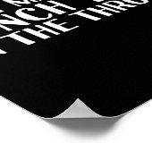 Don't Make Me Punch You In The Throa Funny  Poster (Hoek)