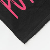 Dont Make Me Put My Foot Down Flamingo Summer Funn Fleece Deken (Hoek)