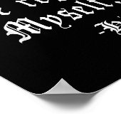 Don't Make Me Repeat Myself Funny History Teacher Poster (Hoek)