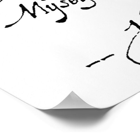 Don't Make Me Repeat Myself History Funny Nerdy Ge Poster (Hoek)