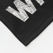 Don't Make Me Run Over You With My Wheelchair Funn Fleece Deken (Hoek)